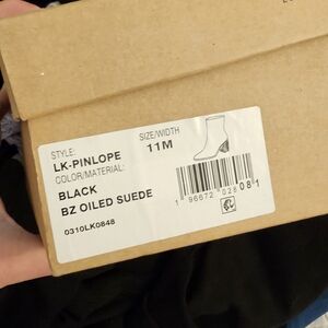 Lucky Brand Black Ankle Boots